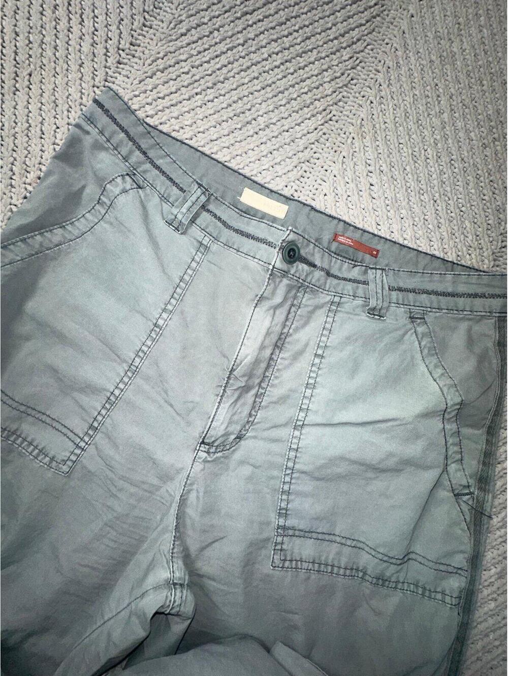 Pilcro Anthropologie Gray Cargo Lightweight Utility Pants Cargo Women’s 30 - Picture 3 of 6